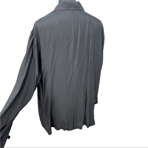 Black TORRID Textured Woven Boyfriend Blazer Size 3/3X - Picture 9 of 13